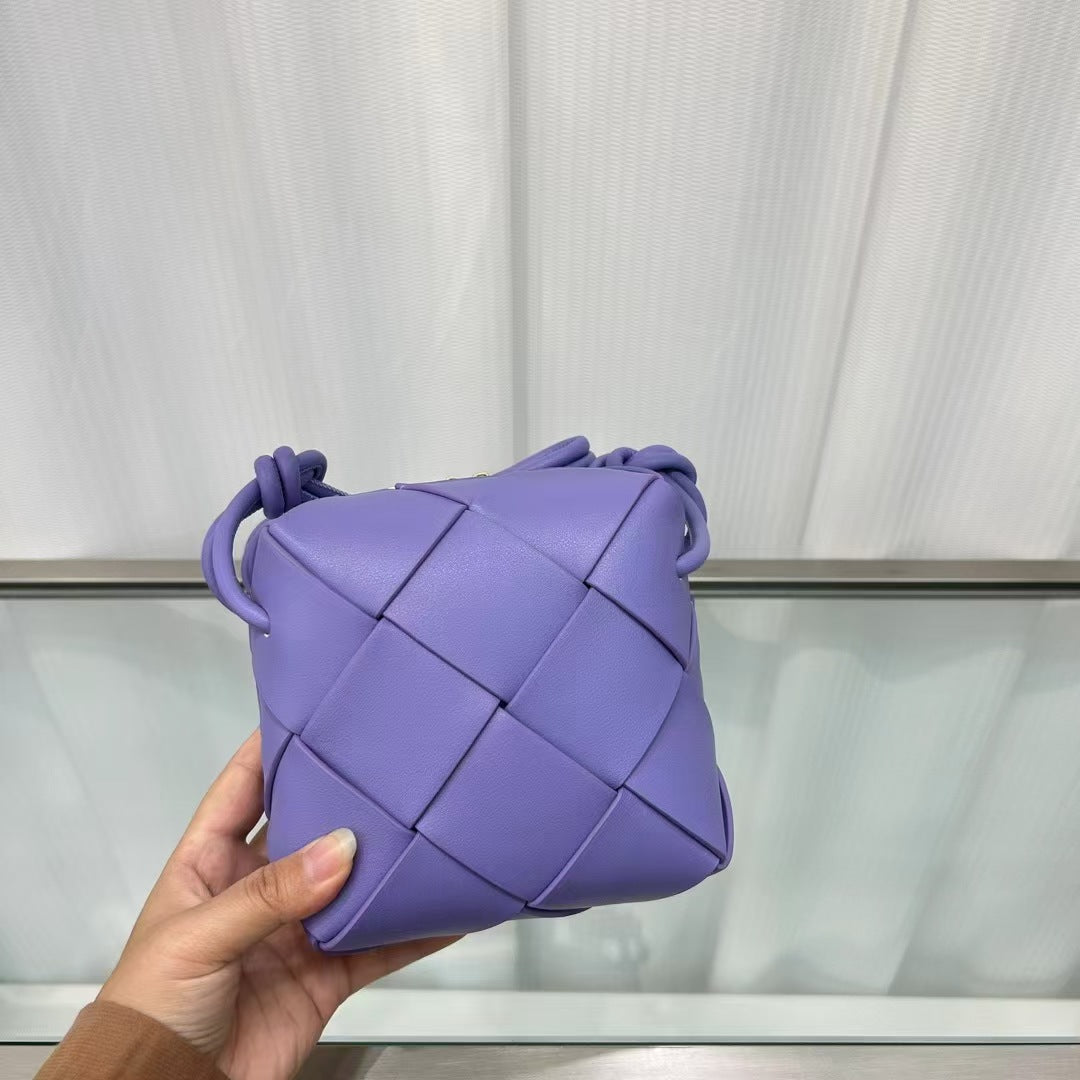 Women's Design Genuine Leather Classic Style Rhombus Crossbody Bags
