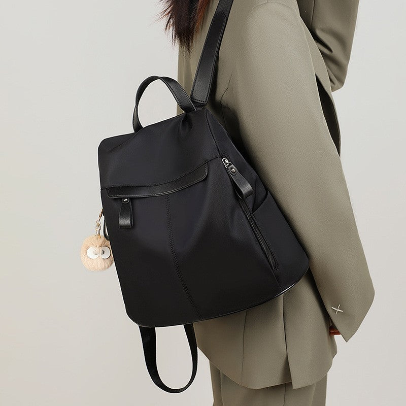 Women's Commuter Canvas Large Capacity College Backpacks