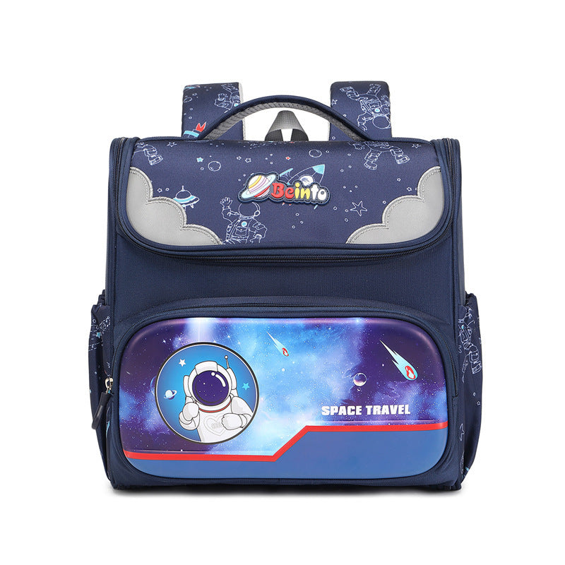 Children's Horizontal Cartoon Lightweight Burden Alleviation Spine Elementary School Students' Schoolbags