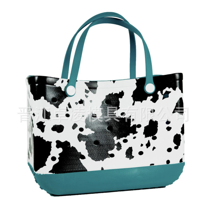 Beach Printing Hole Large Capacity Storage Travel Bags