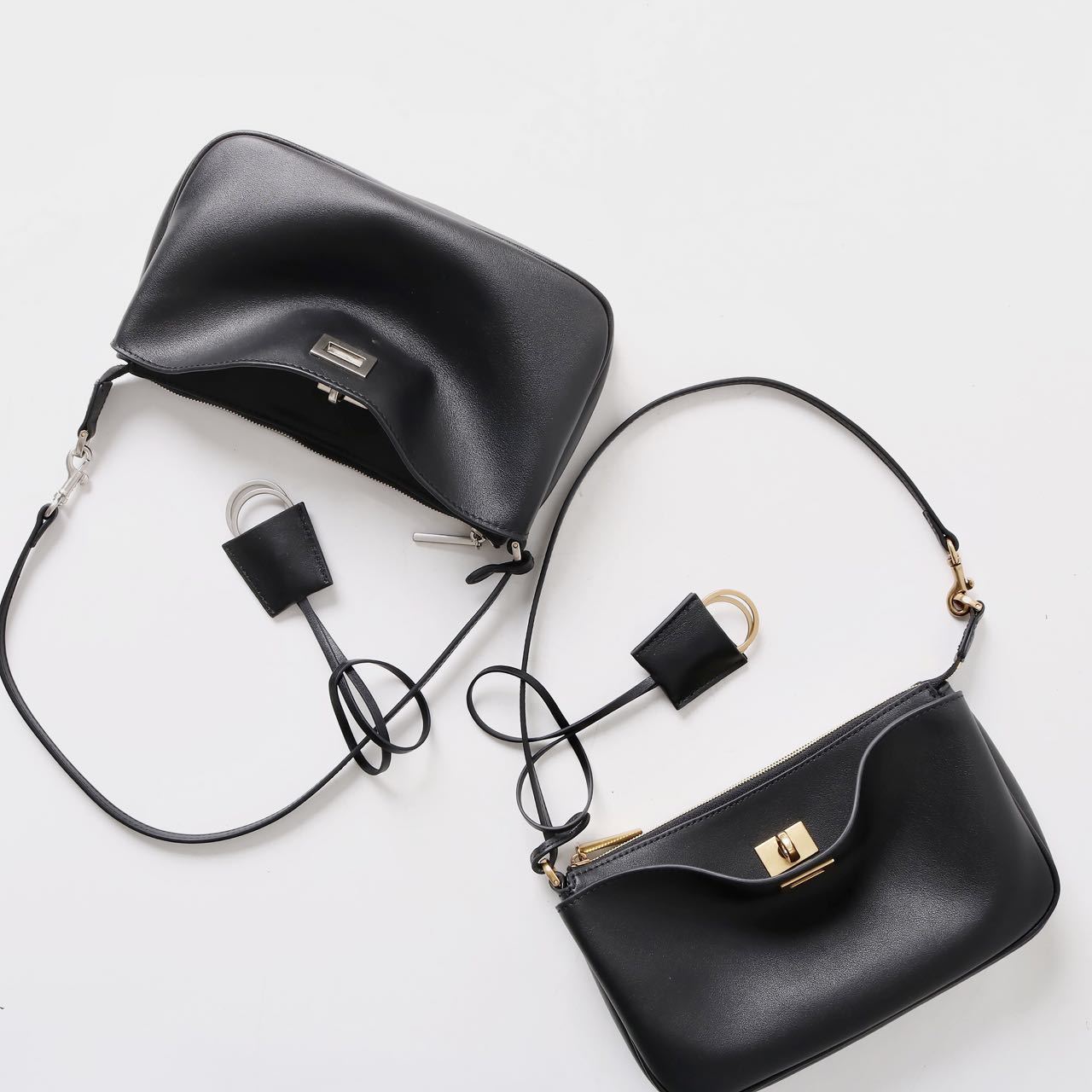 Women's First Layer Cattlehide Leather Fashion Advanced Shoulder Bags