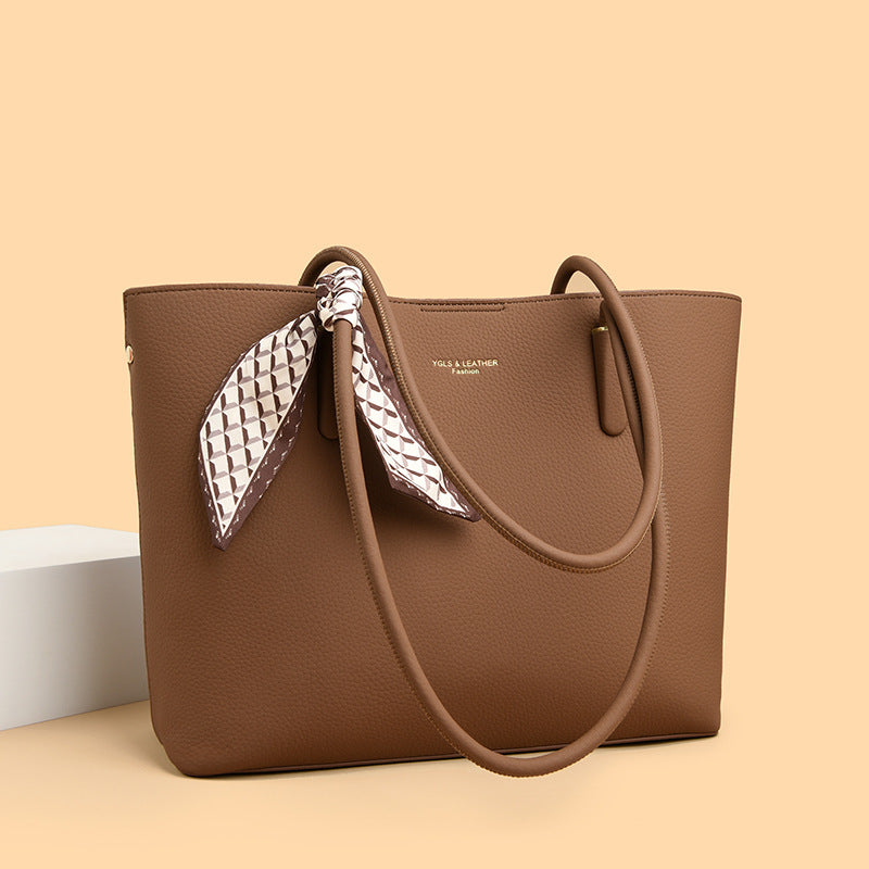 Women's Large Capacity Totes Advanced Texture Underarm Practical Tote Bags