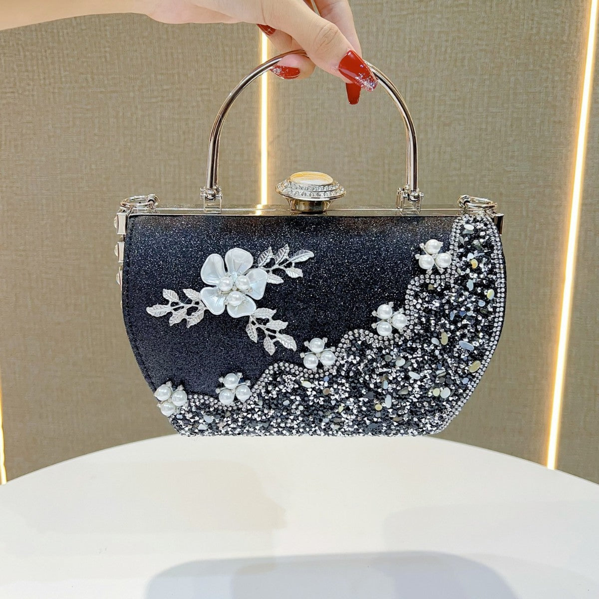 Women's Princess Dinner Banquet Dress Elegant Portable Handbags