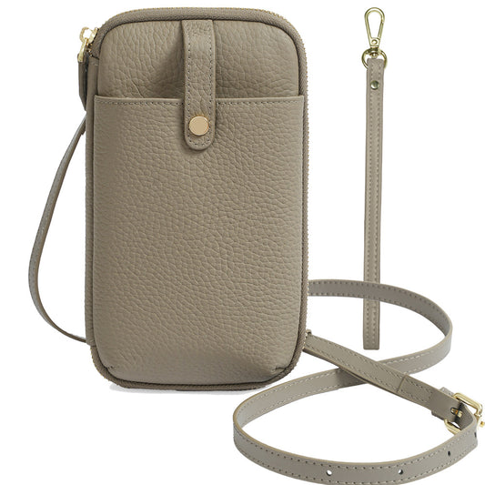 Women's Leather First Layer Cowhide Fashion Cell Phone Bags