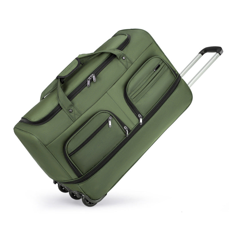 Women's & Men's For Large Capacity Scalable With Wheels Travel Bags