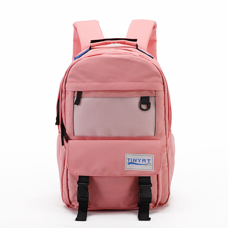 Male Simple Female College Burden Reduction Middle School Students' Schoolbags