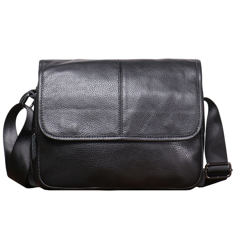 Women's & Men's & Leather First Layer Cowhide Fashion Men's Shoulder Bags