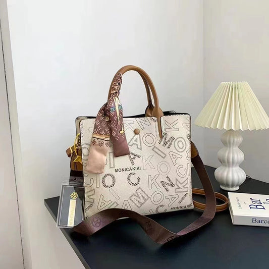 Women's Fashion Large Capacity Totes Simple Portable Tote Bags