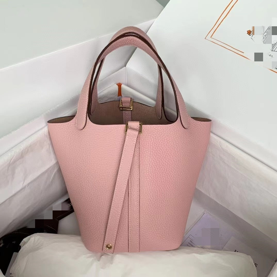 Women's Beeswax Thread Imported First Layer Cowhide Portable Bags