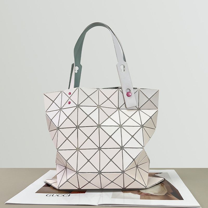 March Limited Order Color Nail Frosted Tote Bags