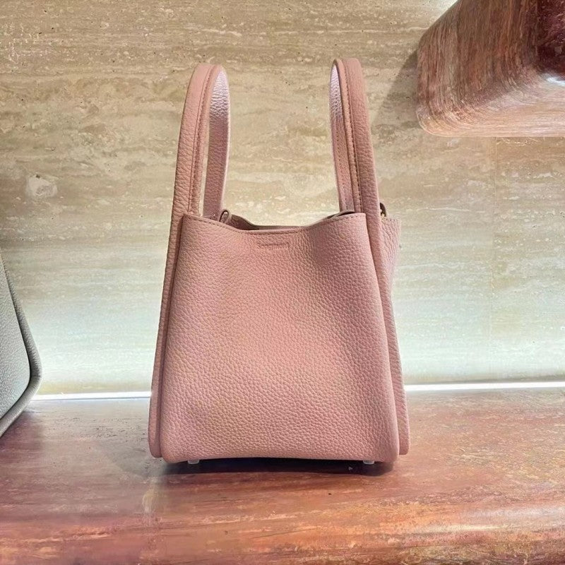 Women's Size Vegetable Basket Cowhide Large Capacity Handbags
