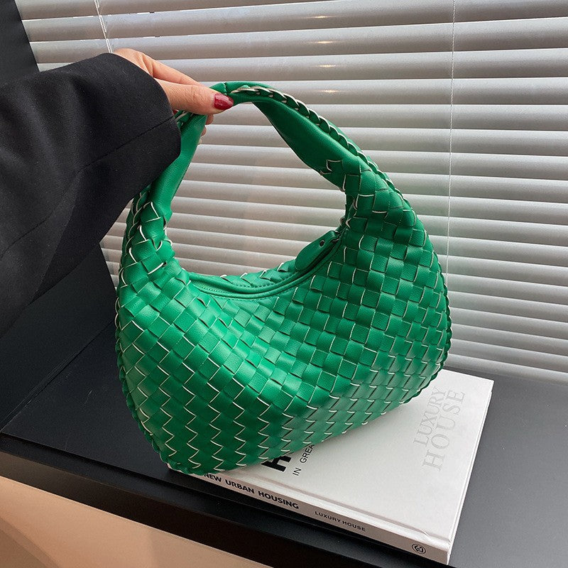Women's Style Fashion Hand-woven Large Capacity Simple Shoulder Bags