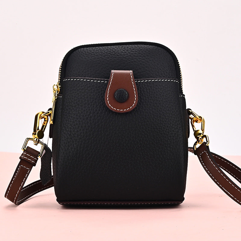Women's Genuine Leather Popular Large Capacity Versatile Crossbody Bags