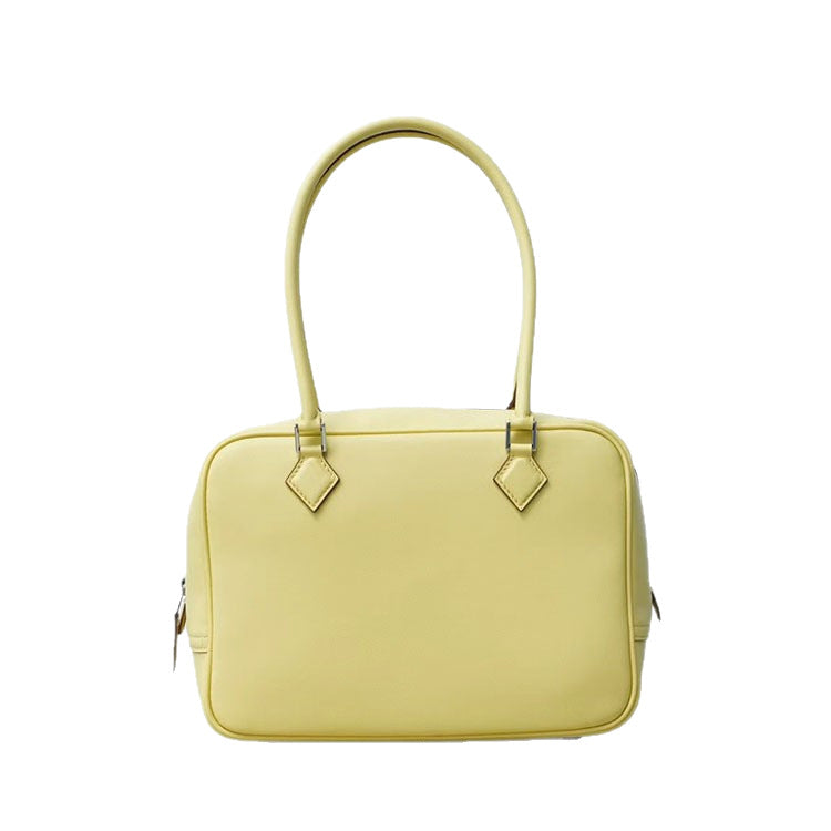 High-grade All-steel Leather Feather Portable Light Small Square Bags