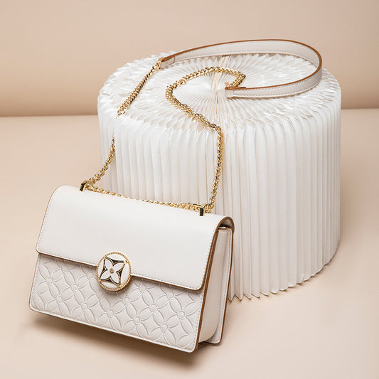 Women's Affordable Luxury Fashion Embroidery Chain Small Square Bags