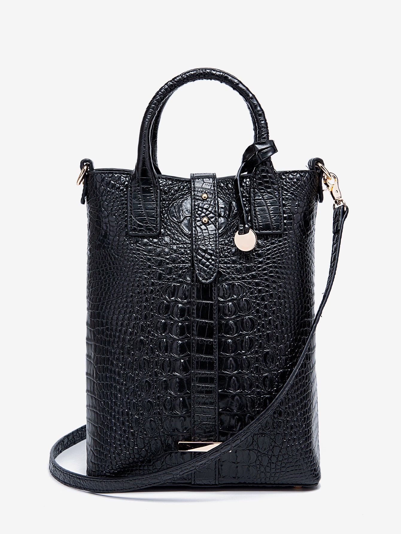 Popular Women's Elegant With Crocodile Pattern Crossbody Bags