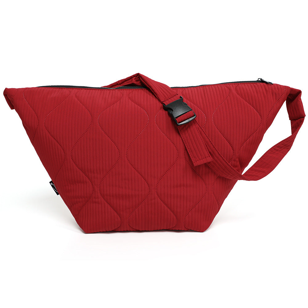 Women's Winter Large Nylon Down Cotton Dumpling Bags