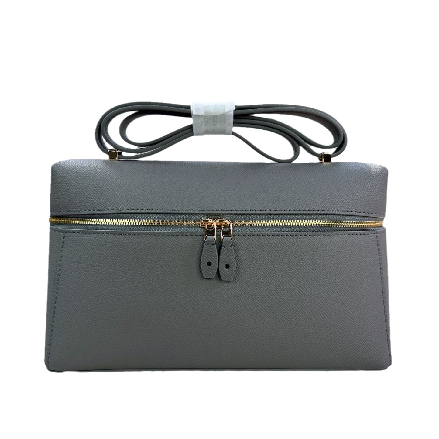 Genuine Leather Retro Cowhide Lunch Box Large Bags