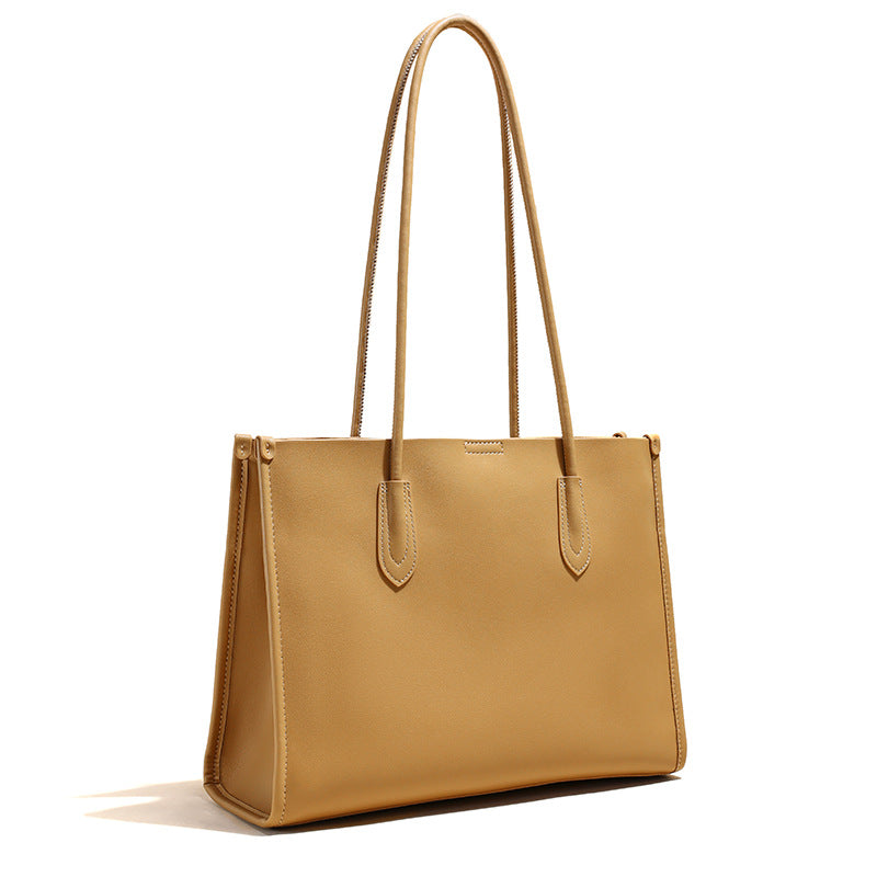 Women's Genuine Leather High-grade Large Capacity Commuter Shoulder Bags