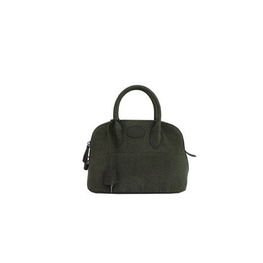Women's Fashion Classic Retro Canvas Shell Iti Handbags