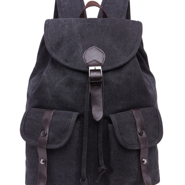 Women's Korean Style Solid Color Fashion Leisure Backpacks