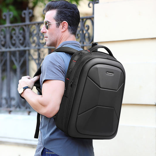 Men's Three-dimensional Large Capacity Hard Shell Computer Backpacks