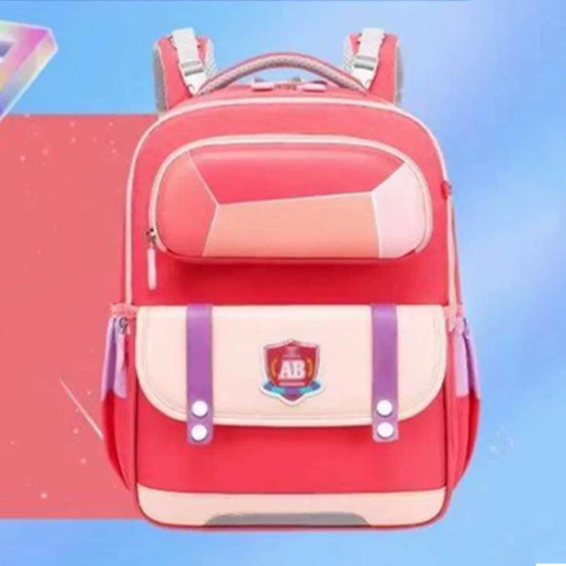 Children's Deli Bear Grade Spine Protection Lightweight Elementary School Students' Schoolbags