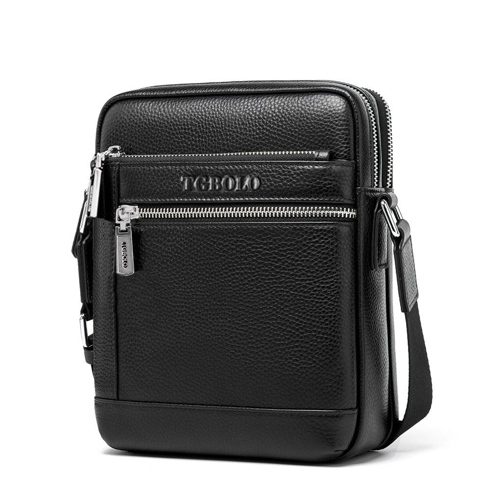 Men's Paul Textured Business Fashion Trendy Men's Messenger Bags