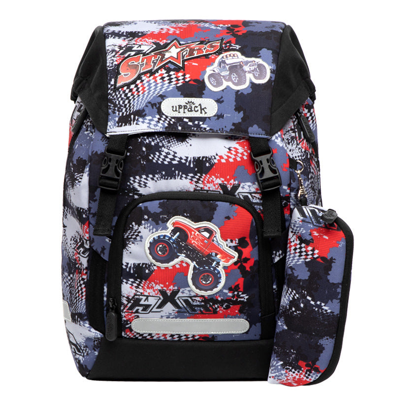 Children's Norwegian Grade Boy Spine Protection Lightweight Elementary School Students' Schoolbags