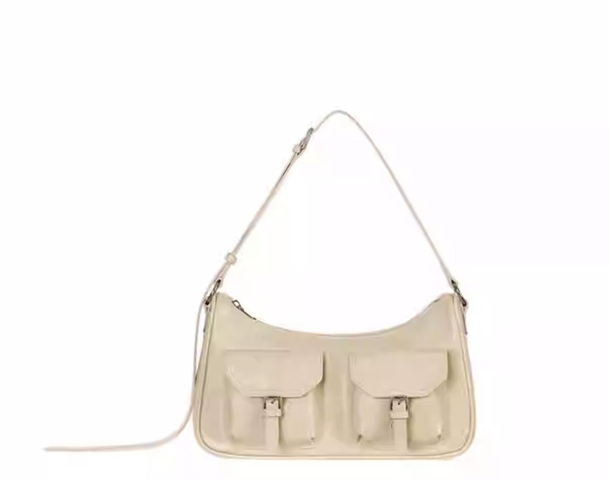 Slouchy New Niche Motorcycle Joy Underarm Crossbody Bags