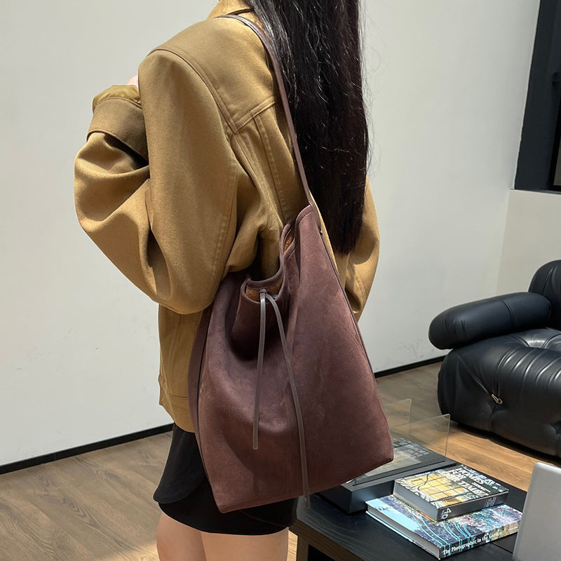 Women's Advanced Texture Light Luxury Genuine Leather Tote Bags