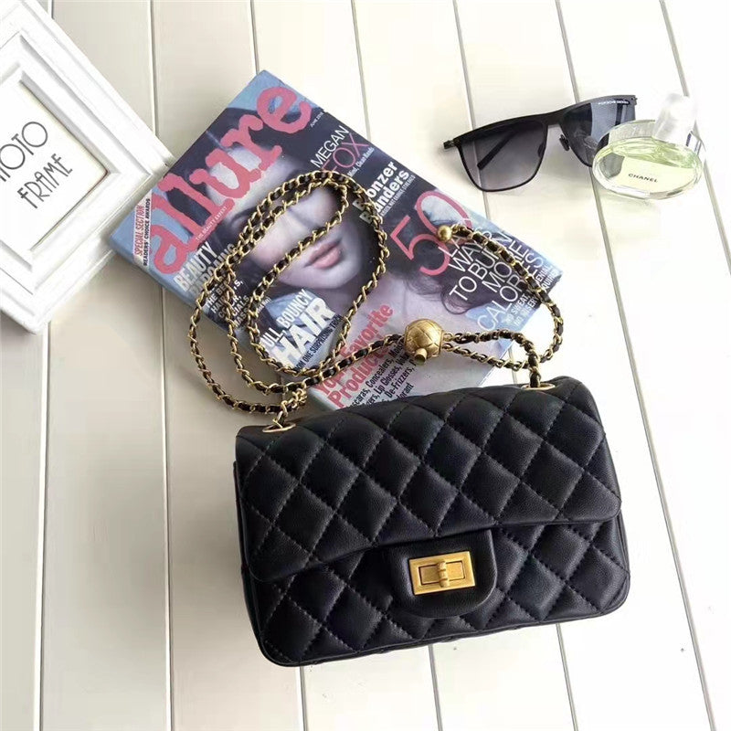 Women's Authentic Leather Sheepskin Classic Style Fashion Crossbody Bags