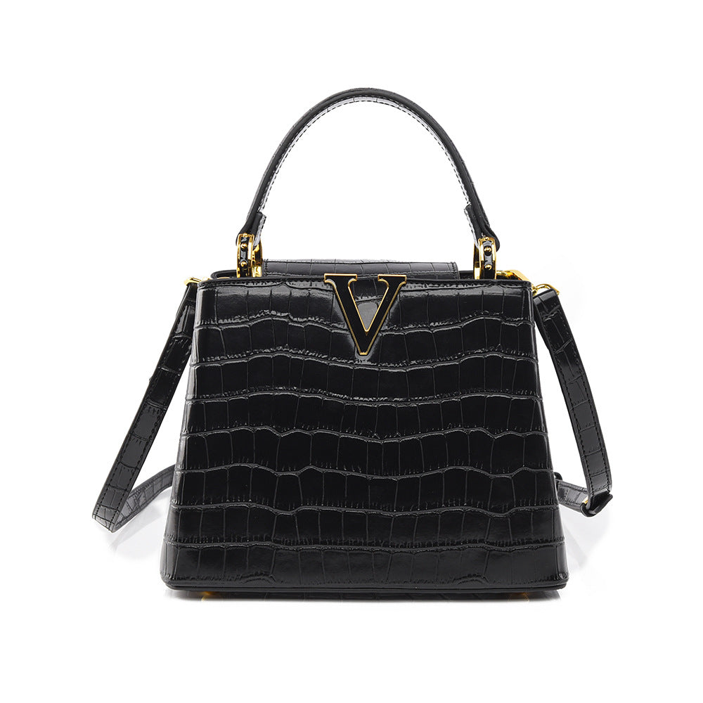 Women's Versatile Fashion High-grade Exquisite Commuter Bucket Bags
