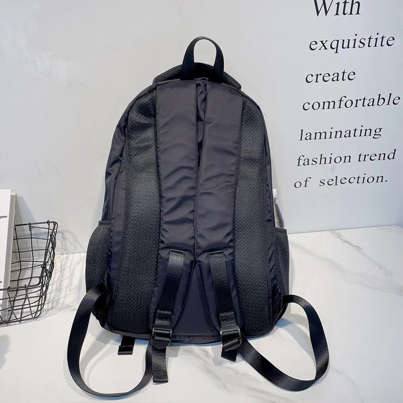 Men's Color Nylon Lightweight Large Capacity Business Backpacks