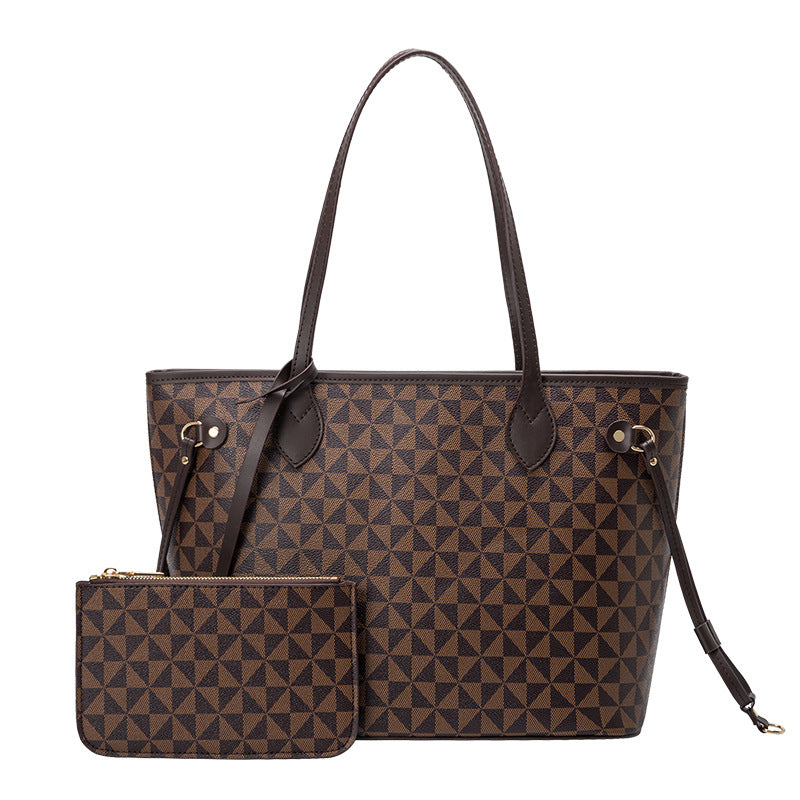 Women's High-grade Large Capacity Commuter Presbyopic Two-piece Shoulder Bags