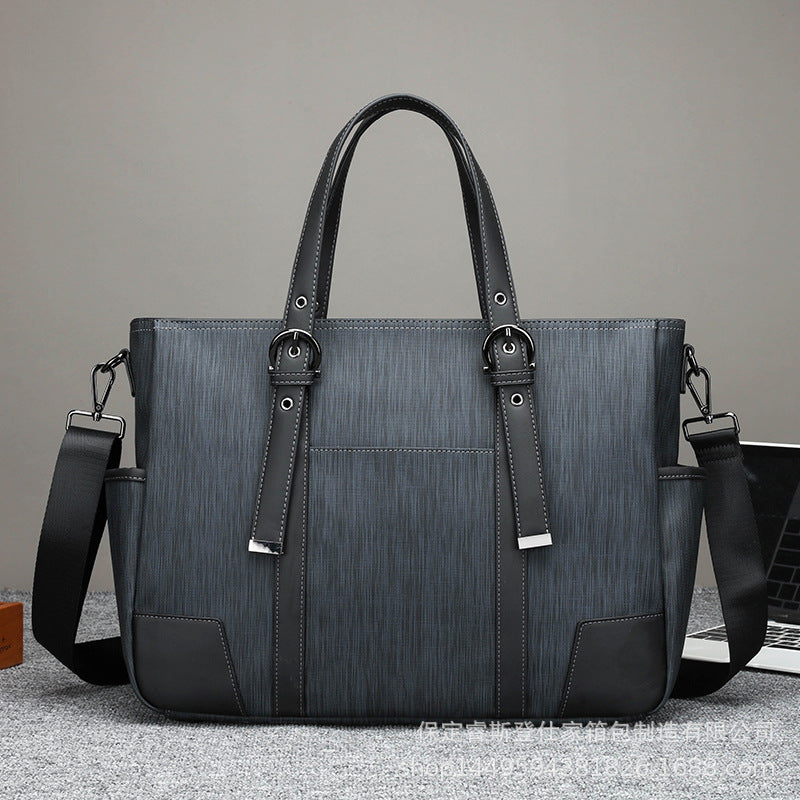 Men's Water Nylon Document Business Retro Computer Bags