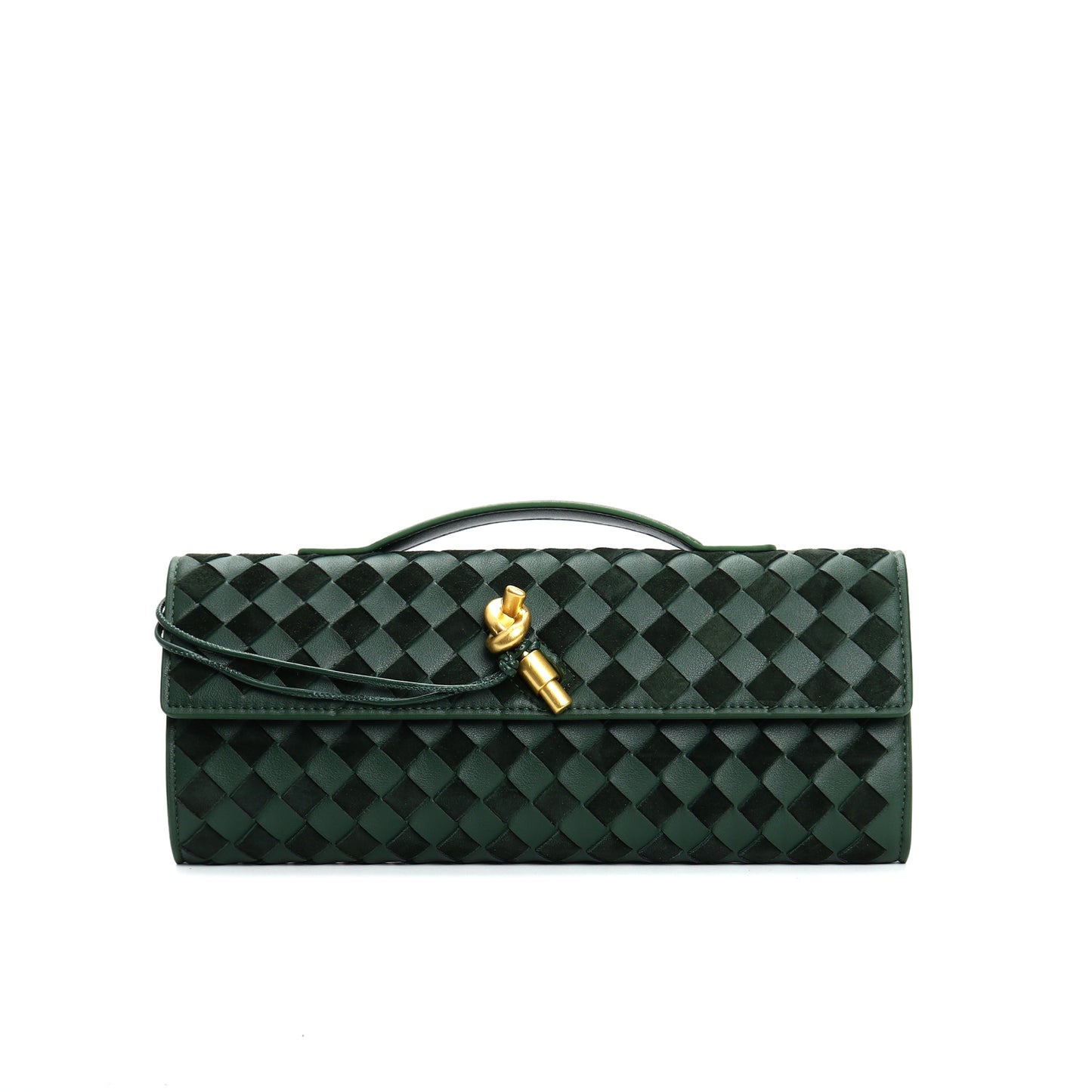 Women's Genuine Leather Commuter Baguette Large Capacity Handbags