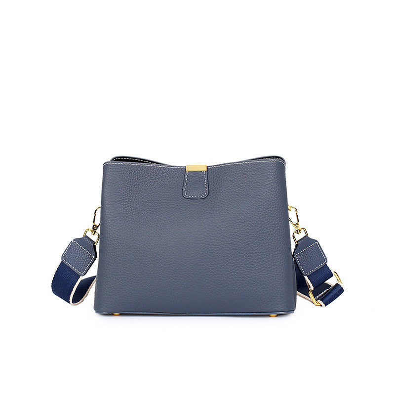 Women's Fashion Cattle Leather Commute Genuine Shoulder Bags