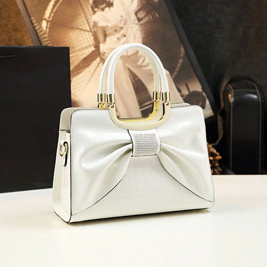 Women's Fashion Mom Elegant Bow Diamonds Handbags