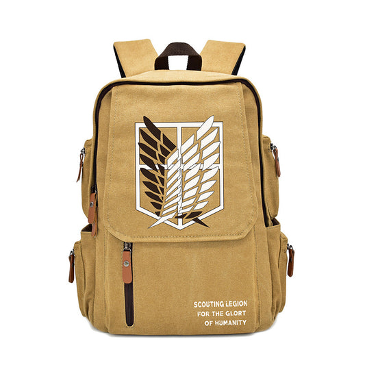Attack Giant Wings Of Freedom Ghost Middle School Students' Schoolbags