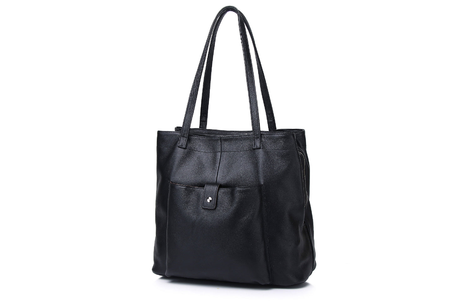 Women's Layer Cowhide Large Capacity Retro Commuter Shoulder Bags
