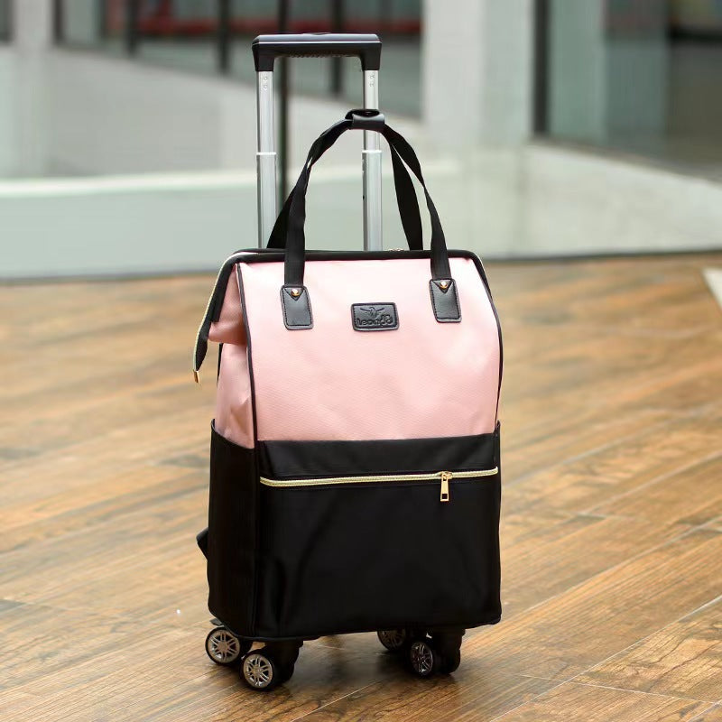Men's Korean Style Portable Large Capacity Waterproof Travel Bags