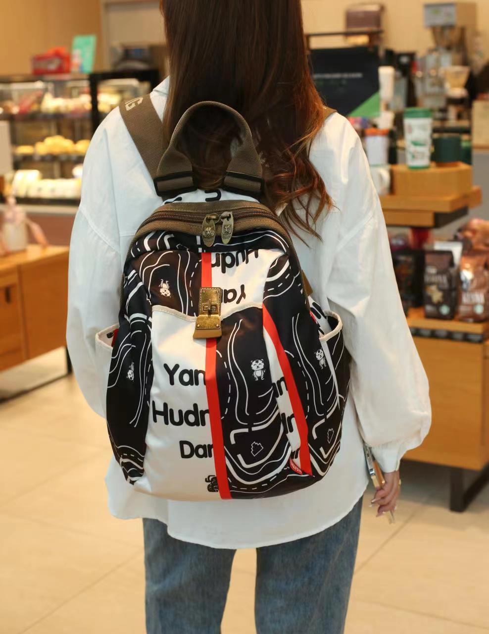 Women's Canvas Fashion Commuter Oxford Cloth Leisure Backpacks