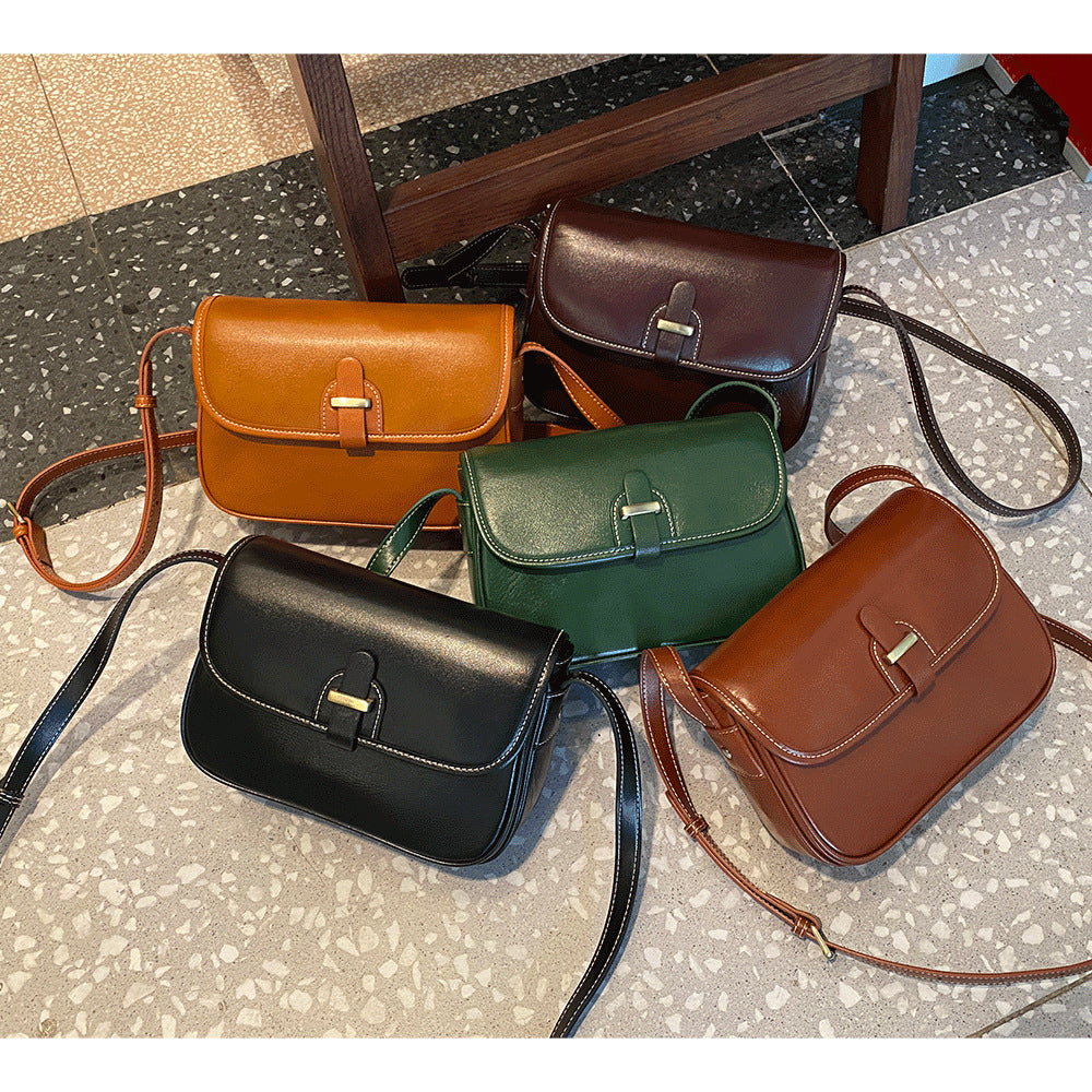 Women's Fashion Genuine Leather High-grade Niche Underarm Arm Bags