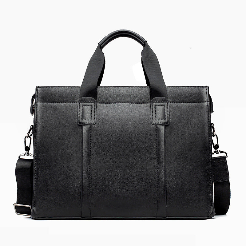 Men's First Layer Cowhide Large Capacity Business Men's Briefcases