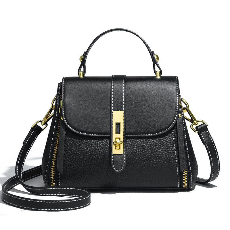 Women's High-grade Genuine Leather Fashionable Live Broadcast Top Bags