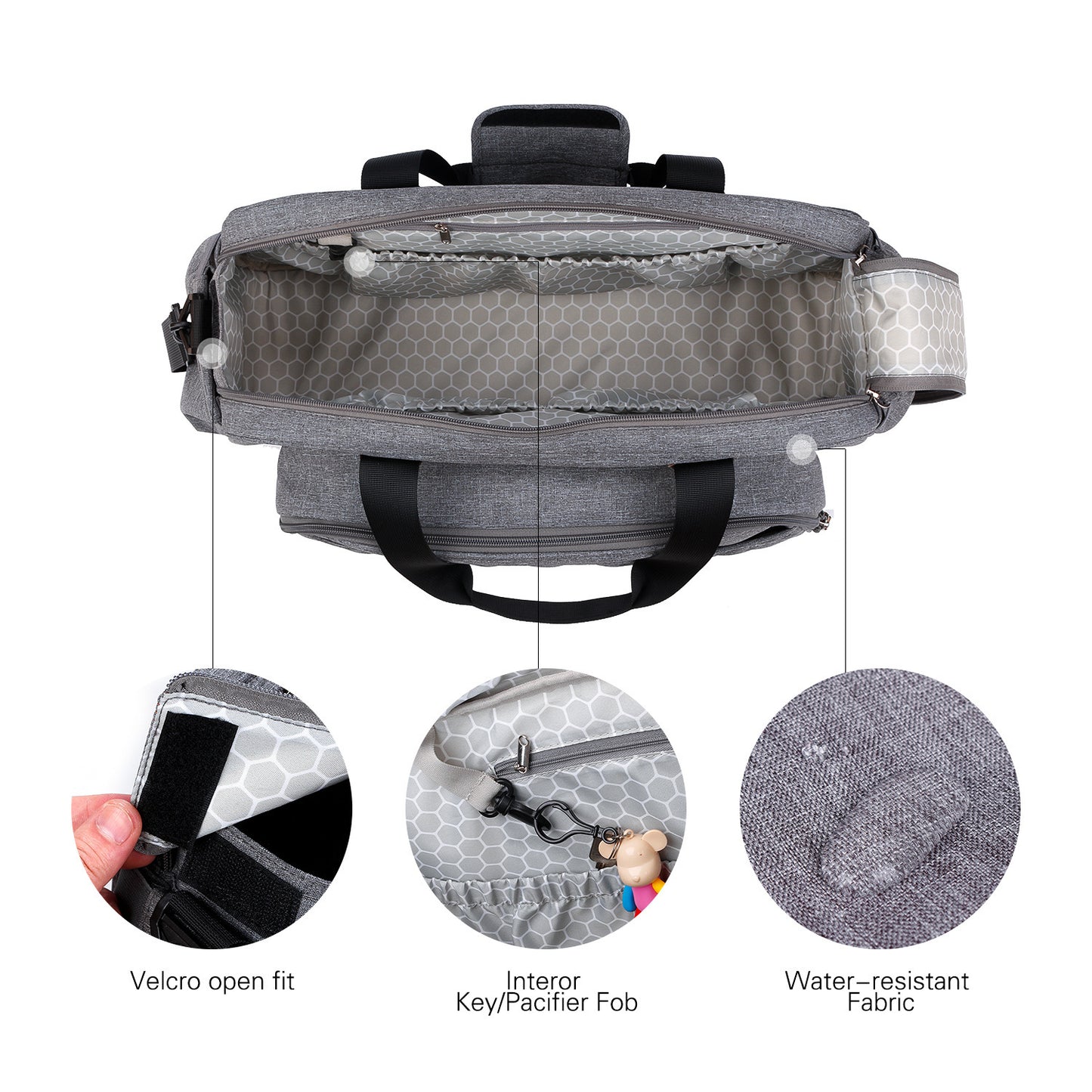 Mummy Lying Crib Comfortable One Diaper Bags