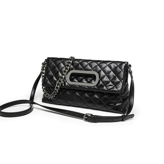 Women's Underarm High-grade Large Capacity Chain Rhombus Bags