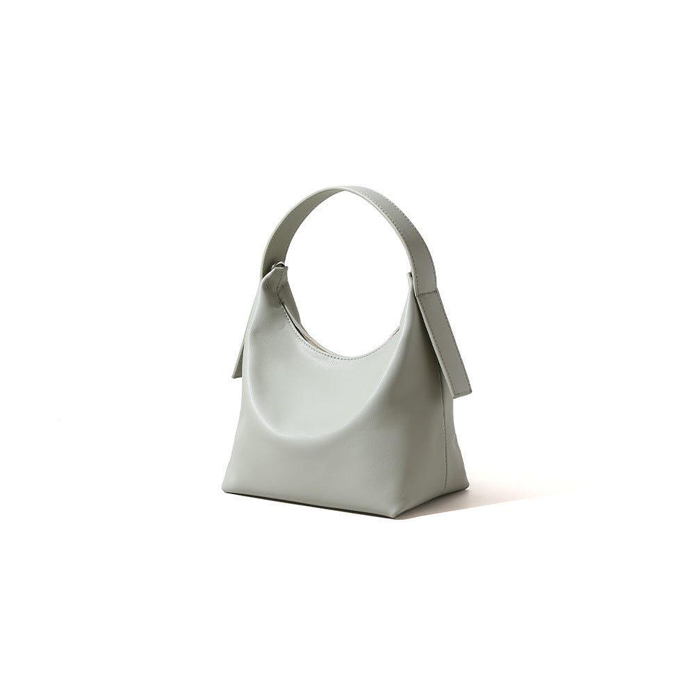 Cowhide High-grade Design Underarm Spring Dumpling Shoulder Bags