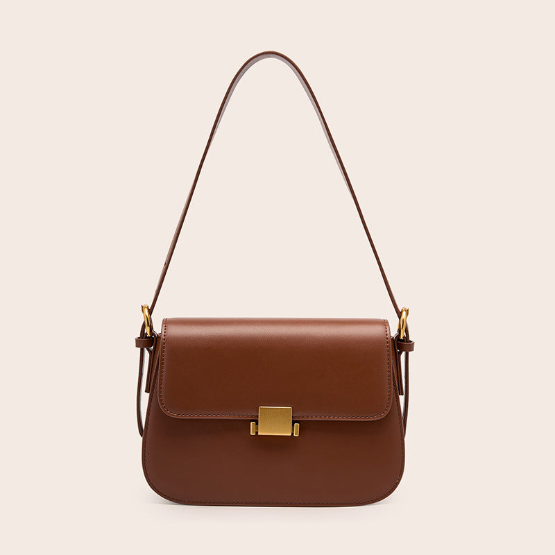 Women's Fashion High Sense Design Underarm Genuine Bags